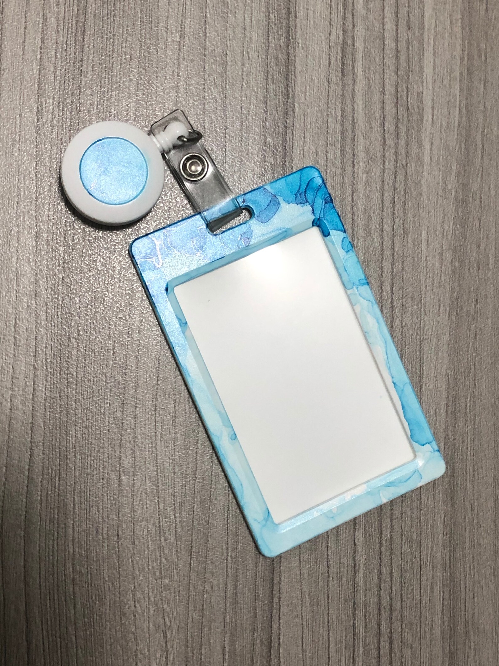 Personalized Badge Holder Retractable with Name ID Case ID Etsy