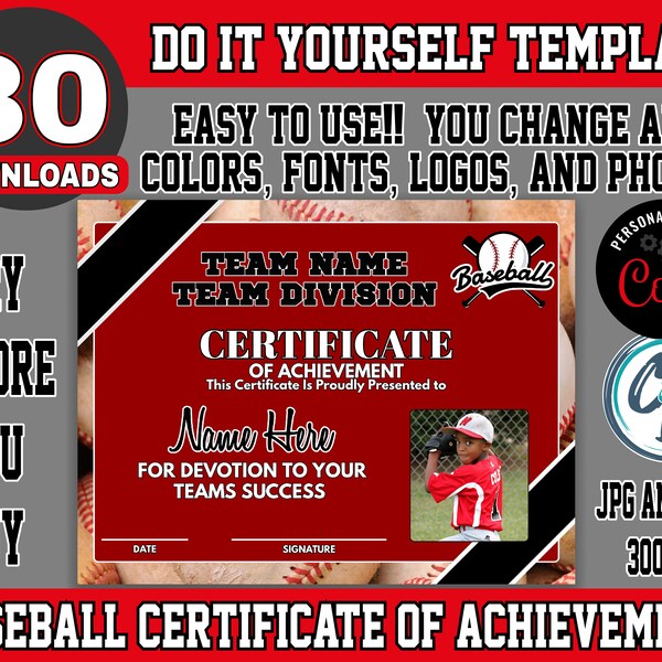baseball-player-of-the-week-certificates-etsy-australia
