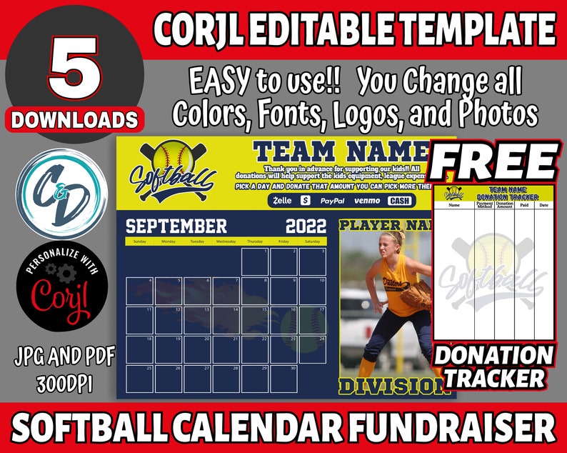 softball-calendar-fundraiser-template-printable-calendar