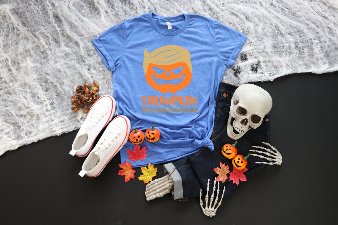 Trumpkin Halloween Shirt Trump 2024 Shirt Make Halloween Etsy Canada