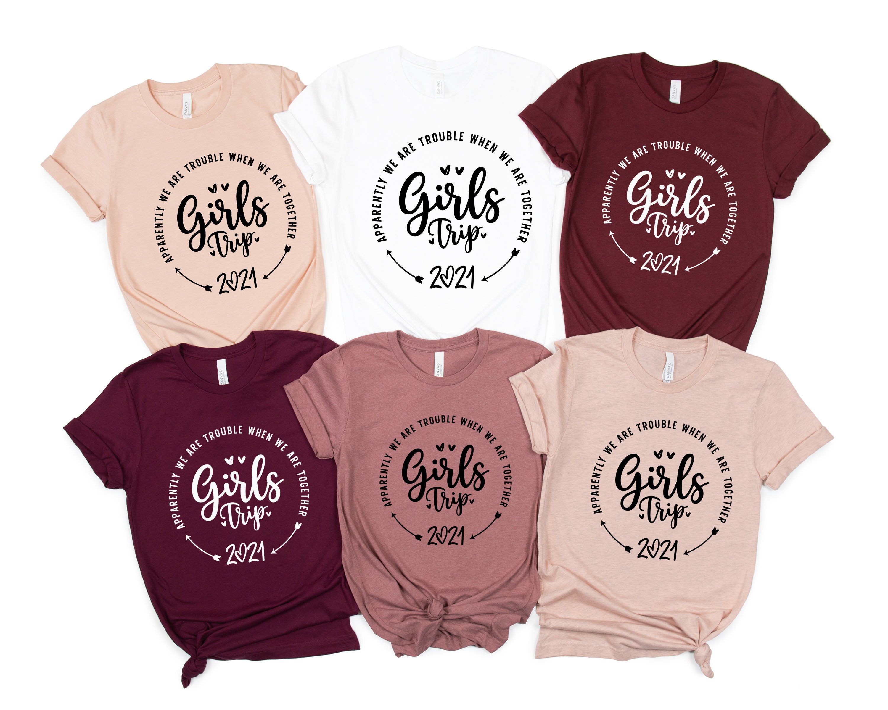 Girl's Trip Shirts weekend Trip Shirt Best Friends Etsy