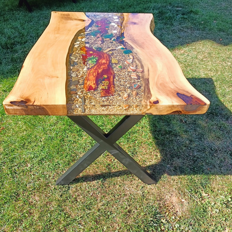 Epoxy River Dining Table Epoxy Resin Table Epoxy Coffee Etsy