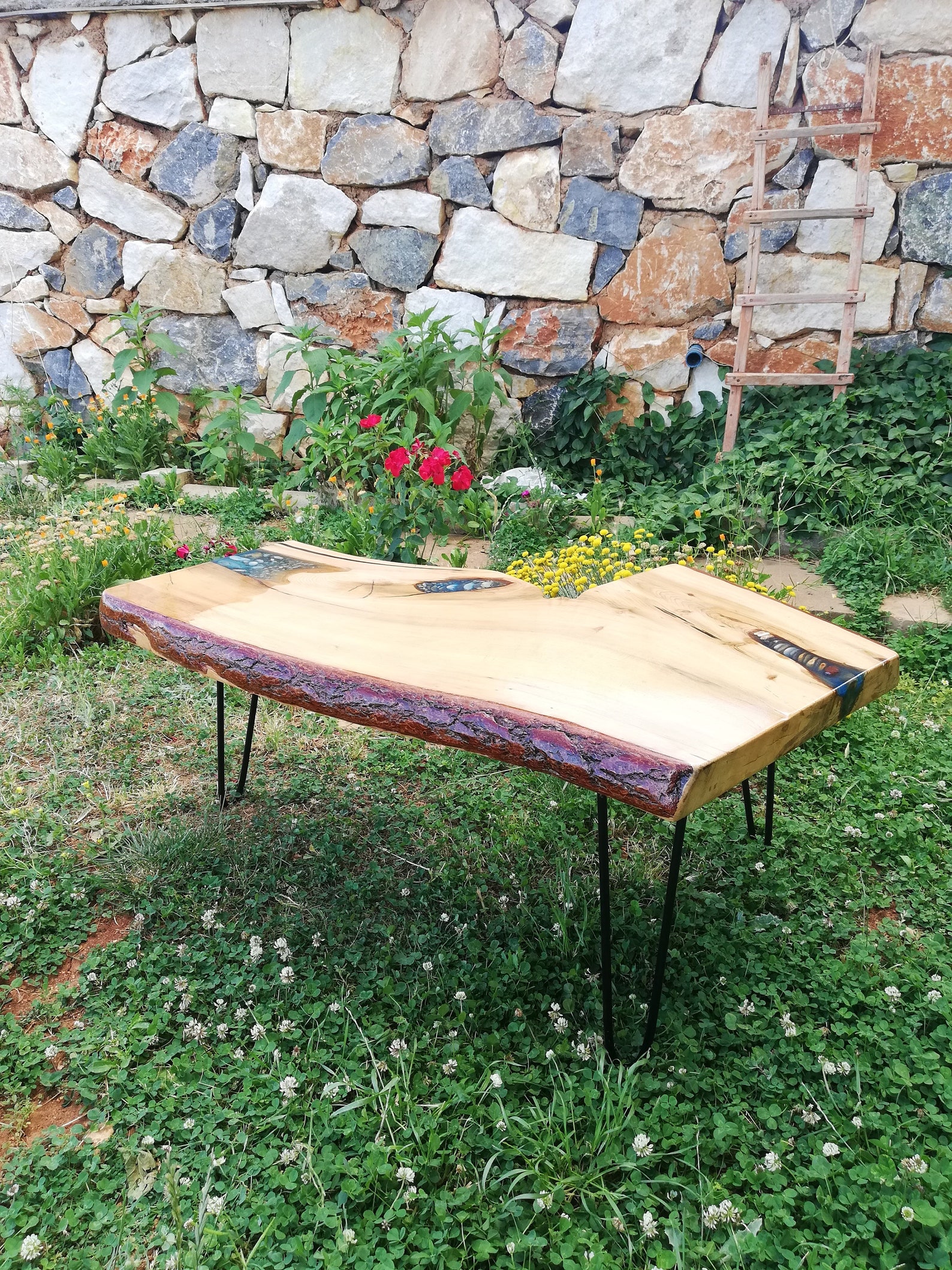 Center Table Dining Table Center Piece Epoxy Coffee Table Etsy