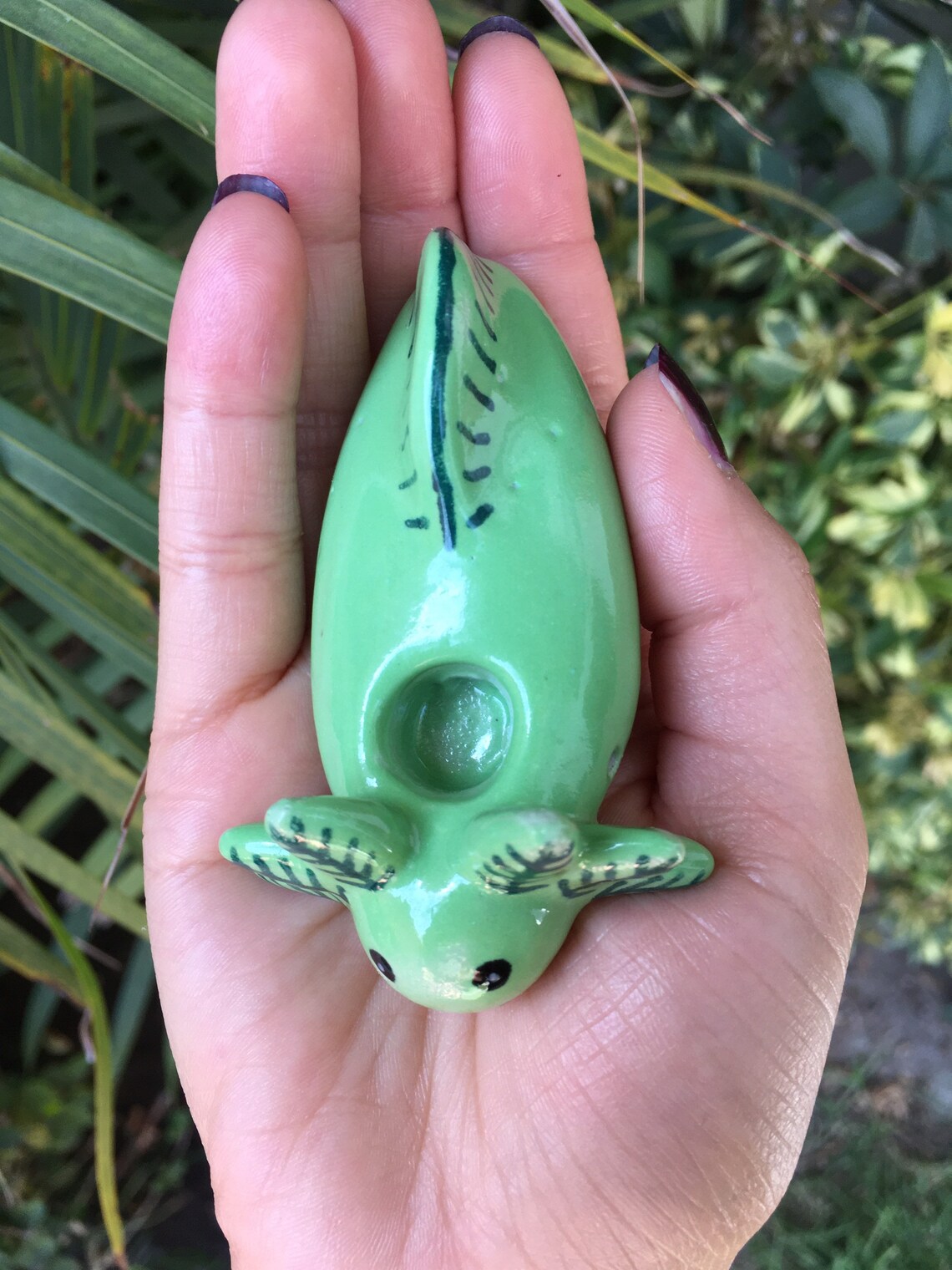 Ajolote Pipe Axolotl ceramic smoking pipe cute mexican Etsy