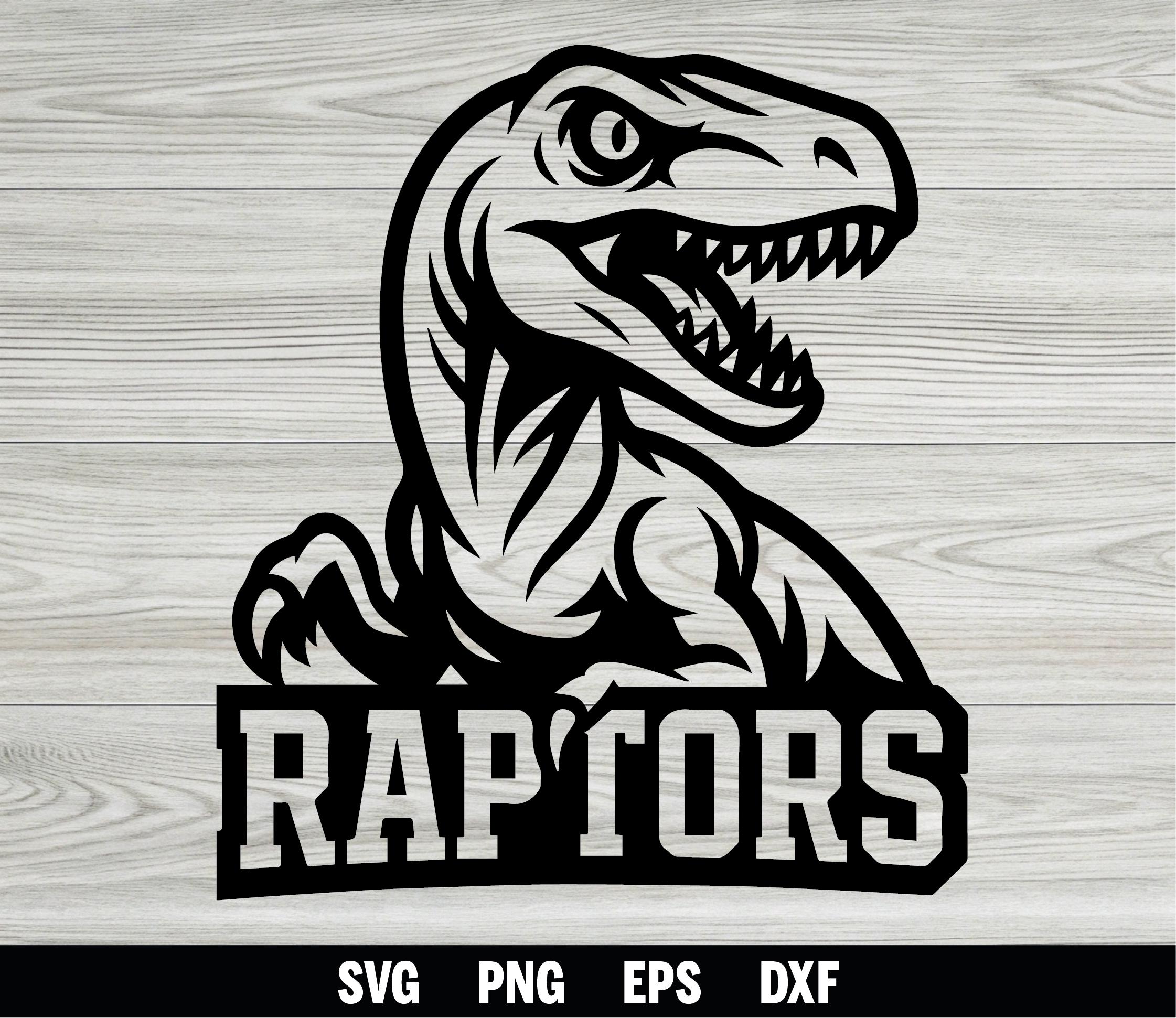 Volley Ball Sign Raptor Raptors Sport Team Logo PNG SVG EPS Dxf, Sublimation File, Black Cut ...