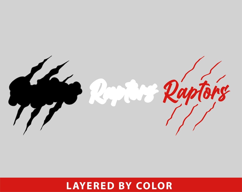 Raptors Go Team PNG SVG EPS Sublimation File Claws Slash Go Basketball ...