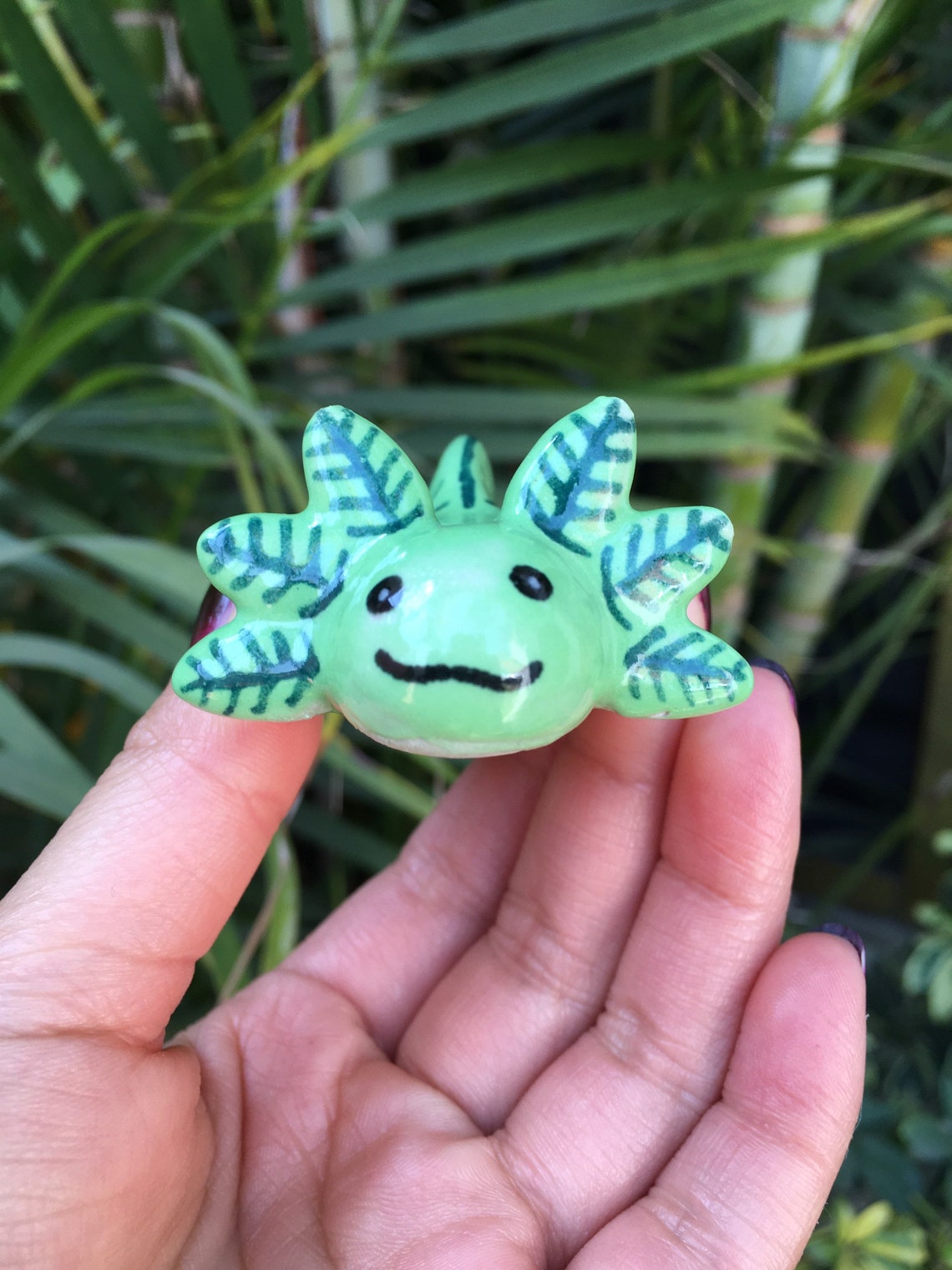 Ajolote Pipe Axolotl ceramic smoking pipe cute mexican Etsy