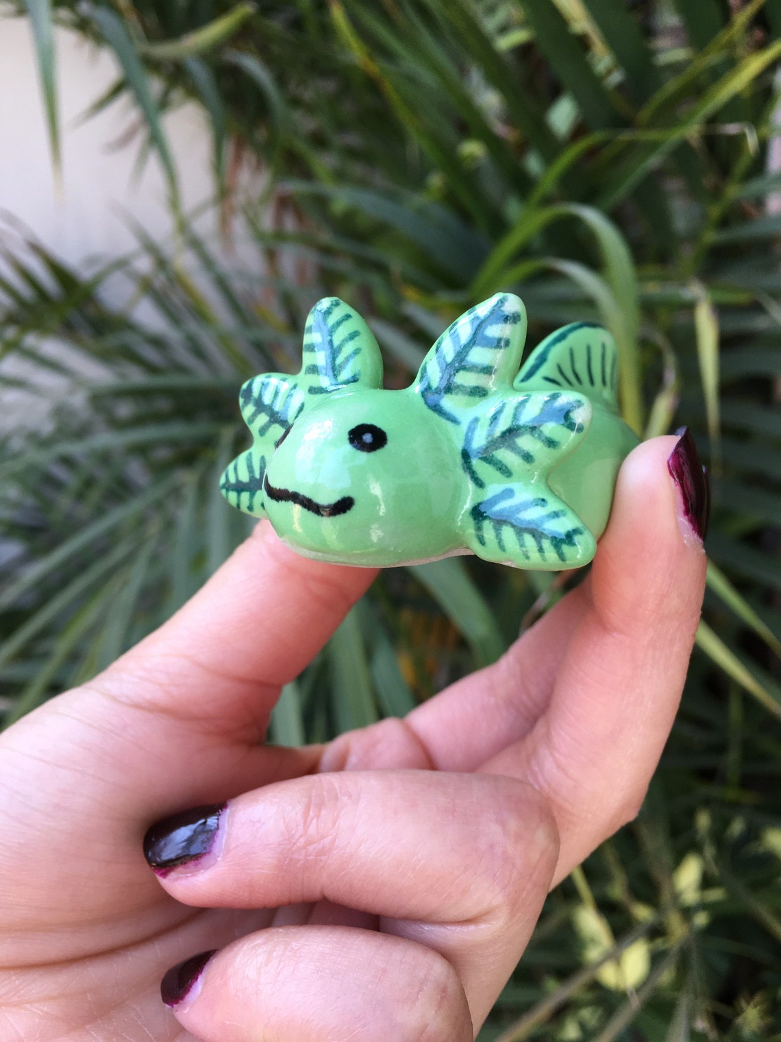Ajolote Pipe Axolotl ceramic smoking pipe cute mexican Etsy