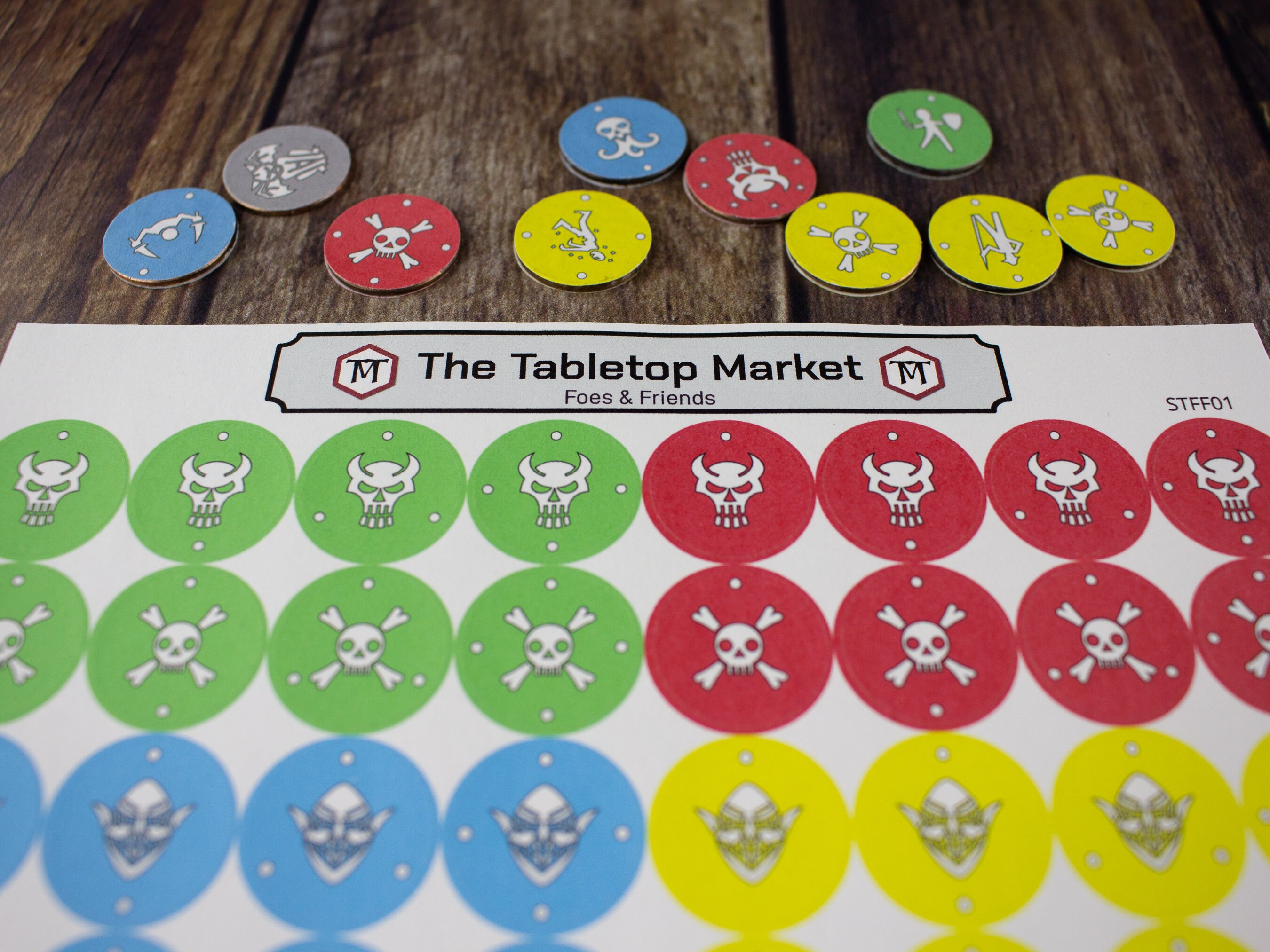 DND Dungeon Master Ultimate Sticker Token Kit, 13 Pages / 1040 Stickers ...