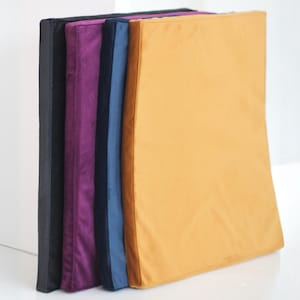 Floor Zabuton | Meditation Mat Luxury Velvet Futon | Most Comfortable Handmade Hight Quality Flat Floor cushion | Mindful Zen seeker Gift