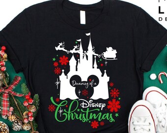 Disney Christmas Shirt | Etsy