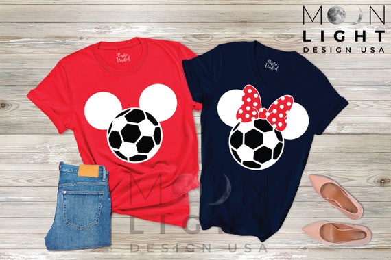 Disney Soccer Shirt Soccer Ball Shirt 