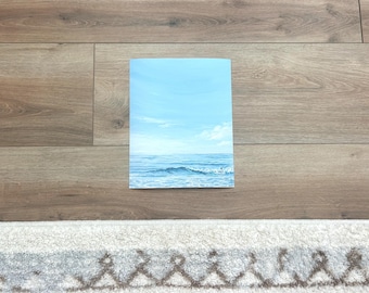 8x10 Ocean Seascape Giclee Art Print, Seascape Painting Art Print, Fine Art Ocean Painting Print