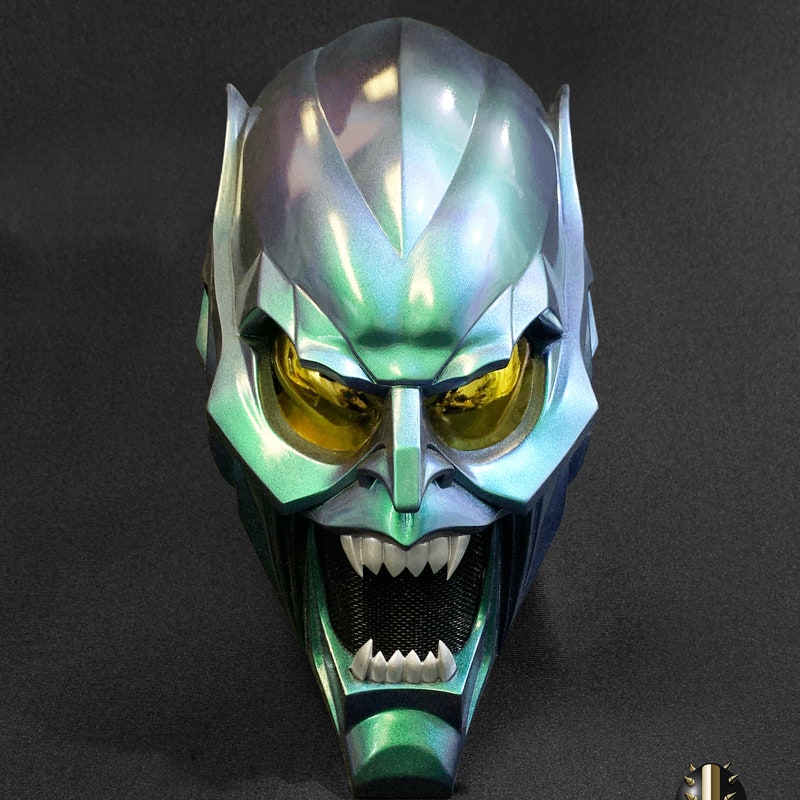 Green Goblin Mask - Etsy