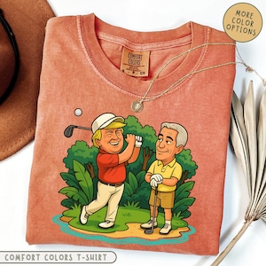 Island Boys Golf Comfort Colors® Shirt, Epstein List Shirt, Epstein Files Shirt, Anti Donald Trump Tee, Trump Epstein Shirt, Anti Maga Tee
