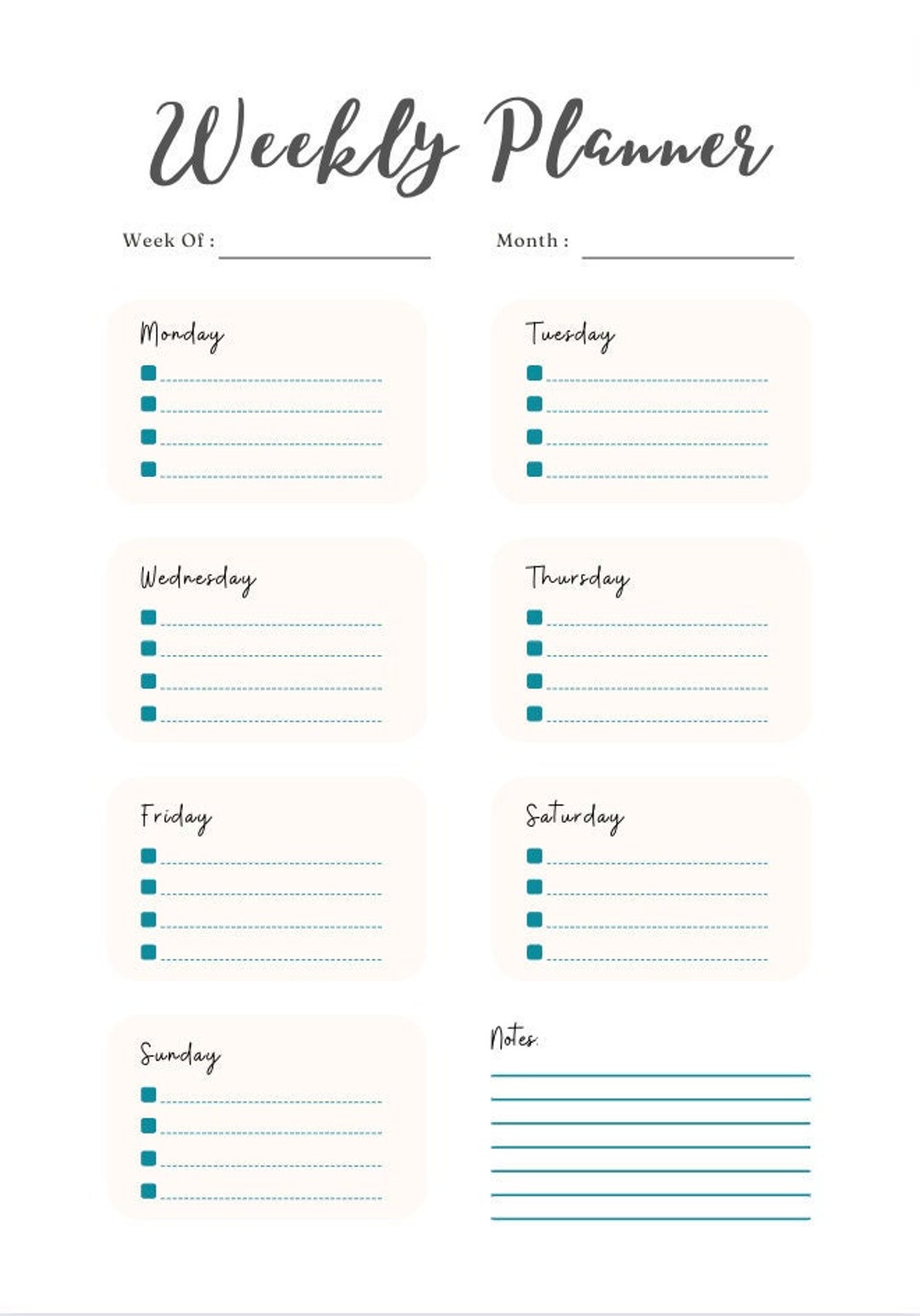 weekly-planner-sheet-printable-2-designs-included-etsy