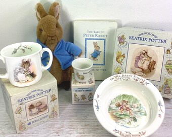 Peter Rabbit and Friends Dishes, Wedgewood Peter Rabbit