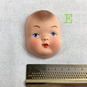Vintage Doll Face: Cloth, Plastic, Rubber - Craft Supply E. Baby