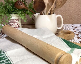 大橡树木糕点擀面杖烘焙用具厨房商店装饰厨房用具收藏