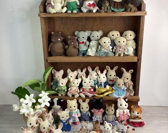 Sylvanian Families Calico Critters Bulk Lot of Toy Figures