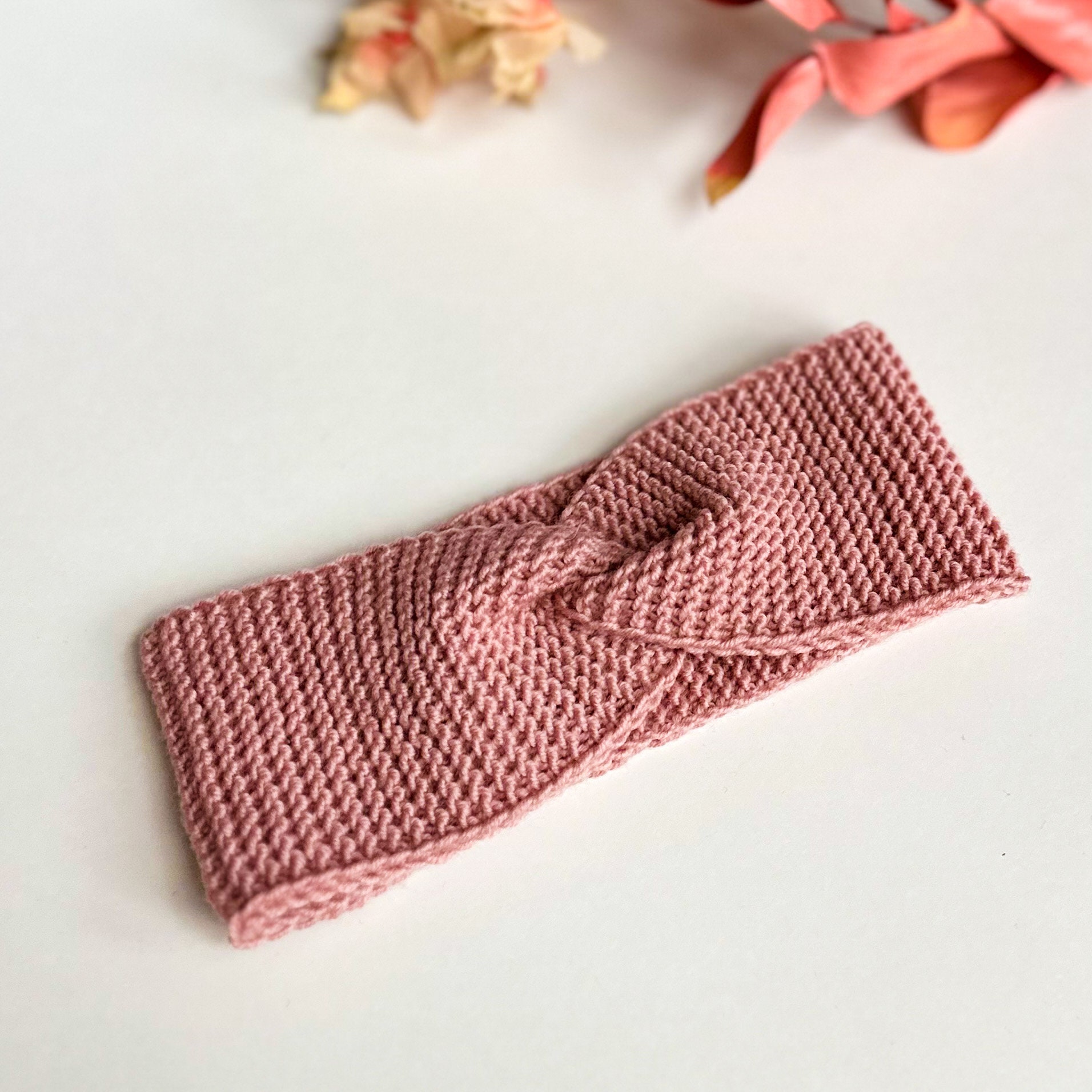 Knitting Pattern Headband for Baby and Kids Beginner Knitting - Etsy