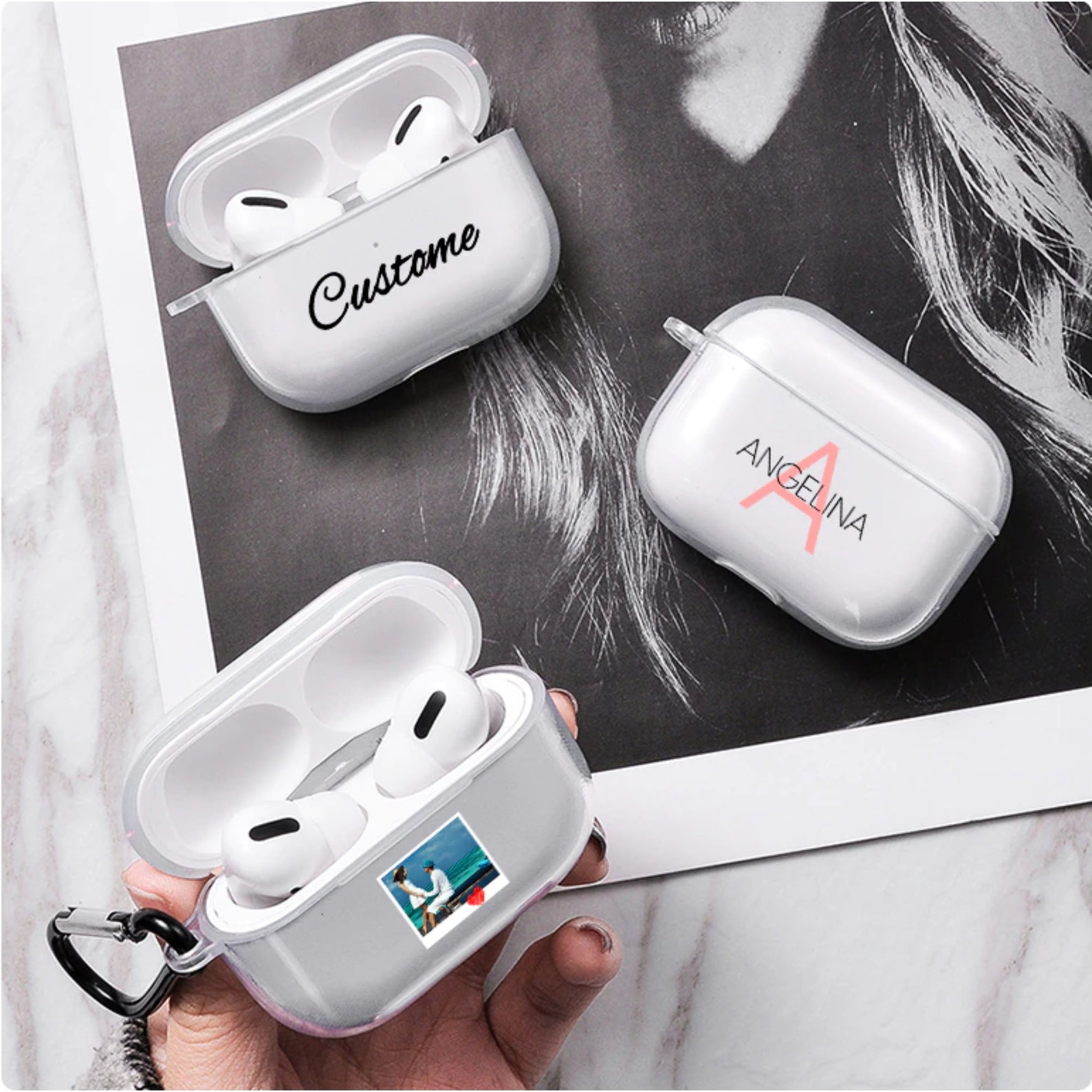 Custom AirPods Pro Case Personalized Cute AirPod Cases with Etsy