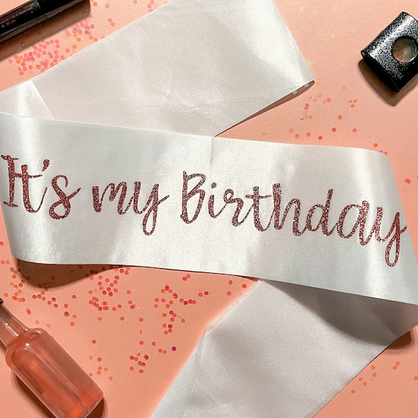 "It's My Birthday" Pin - 2.3 Inch Cute Birthday Girl Button For Women (Plastic & Metal)