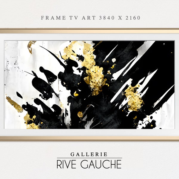 Samsung Frame TV Art 4K Abstract Painting, Instant Download