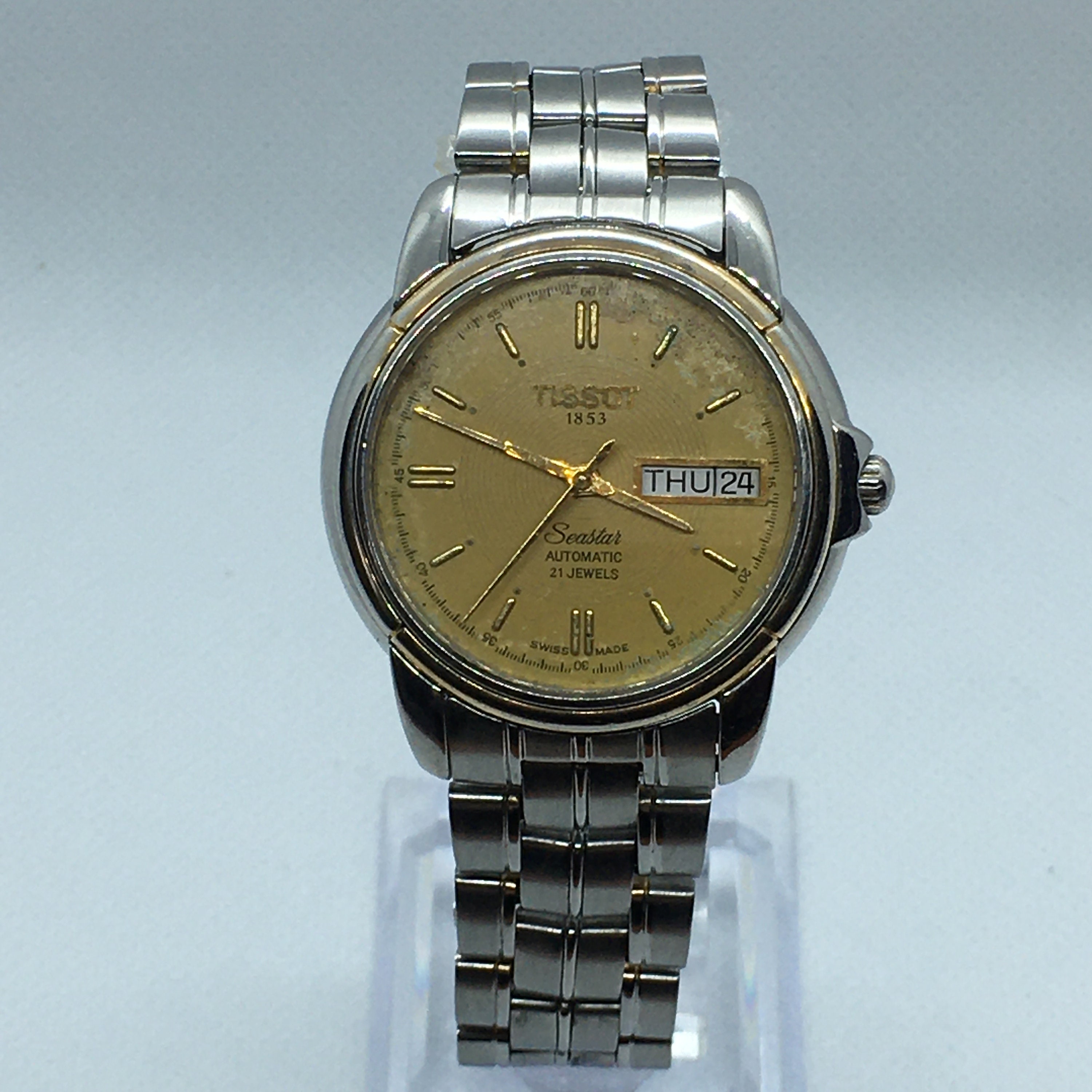 Vintage Tissot Seastar automatic 1853 | Etsy