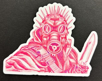 Welcome to Chaos - Caiman - Vinyl Sticker Matte DRHDR