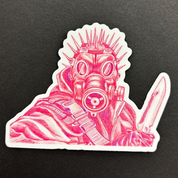 Welcome to Chaos - Kaaiman - vinylsticker mat DRHDR