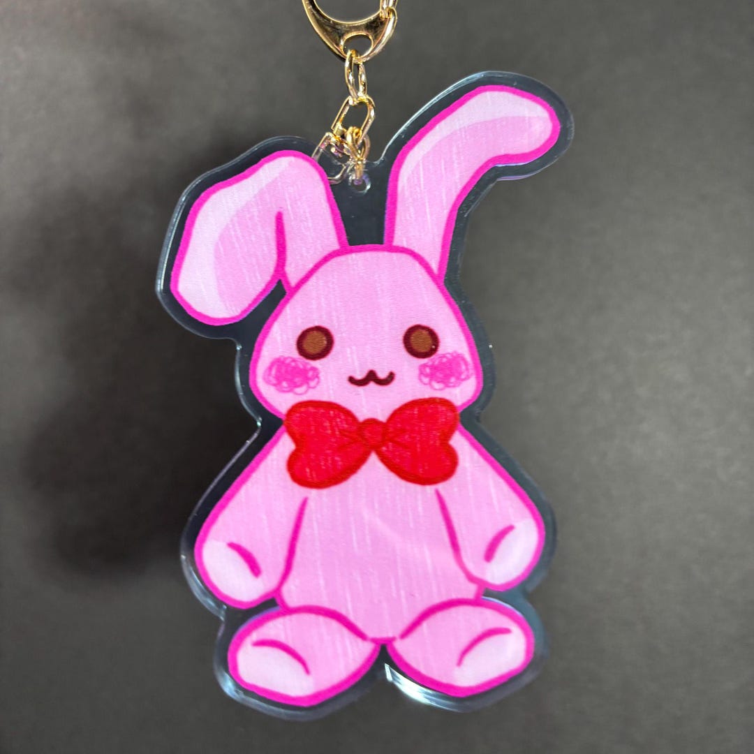 Usa-chan - Acrylic Keychain OHSHC - Etsy