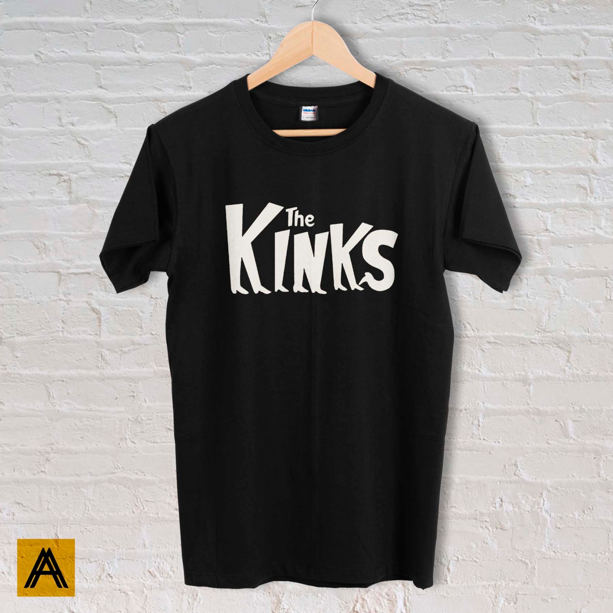 Discover The Kinks T-Shirt Classic Rock English Music Band Vintage 80er 90er