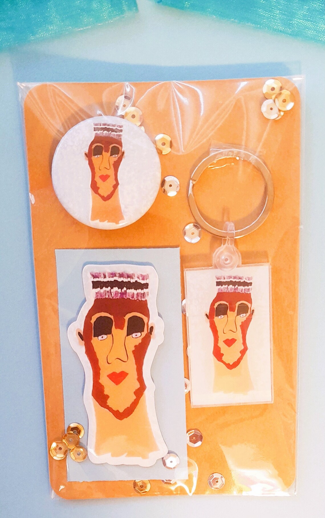 Sebastian Variety Pack, Matt Sticker, Button Pin, Keychain, Men Stickers, Boy Stickers, Fun