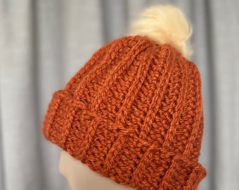 Winter Beanie l Crochet Hat