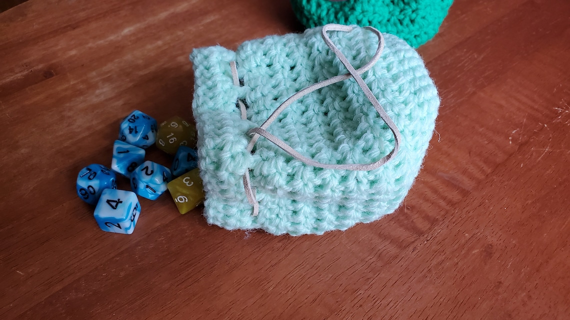 Crochet Dice Bag Etsy
