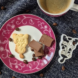 BAKERLOGY Panda Ausstechformen Set - 2 Süße Bären-Keksformen Für Plätzchen & Deko