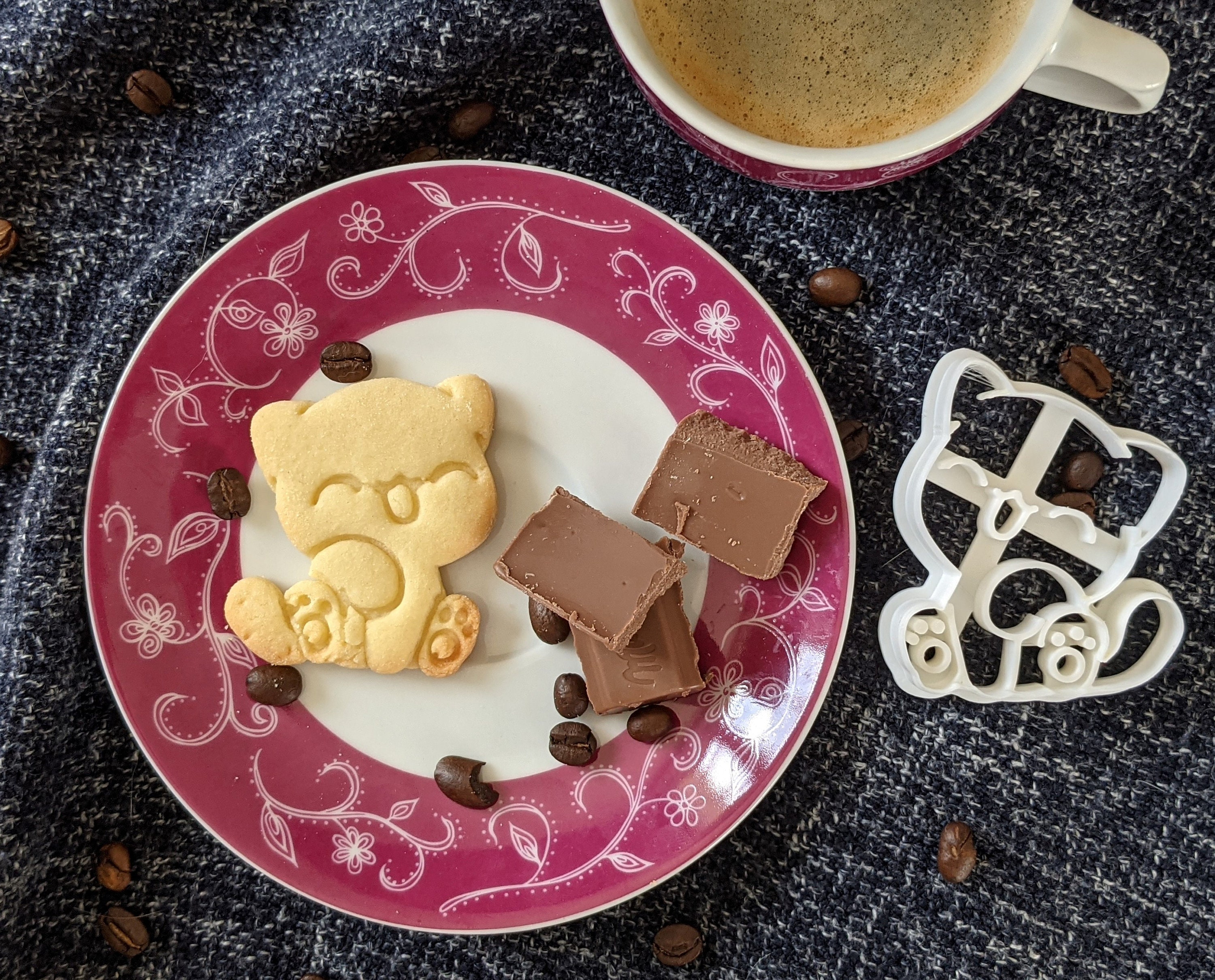 Emporte Pièce Chat Mignon | Biscuit, Gateau, Sablé, Pâtisserie, Fimo Conçu et Fabriqué en France