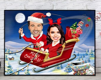 Punkcards - Tarjeta De Navidad Para Pareja - 'To A Very Special Couple