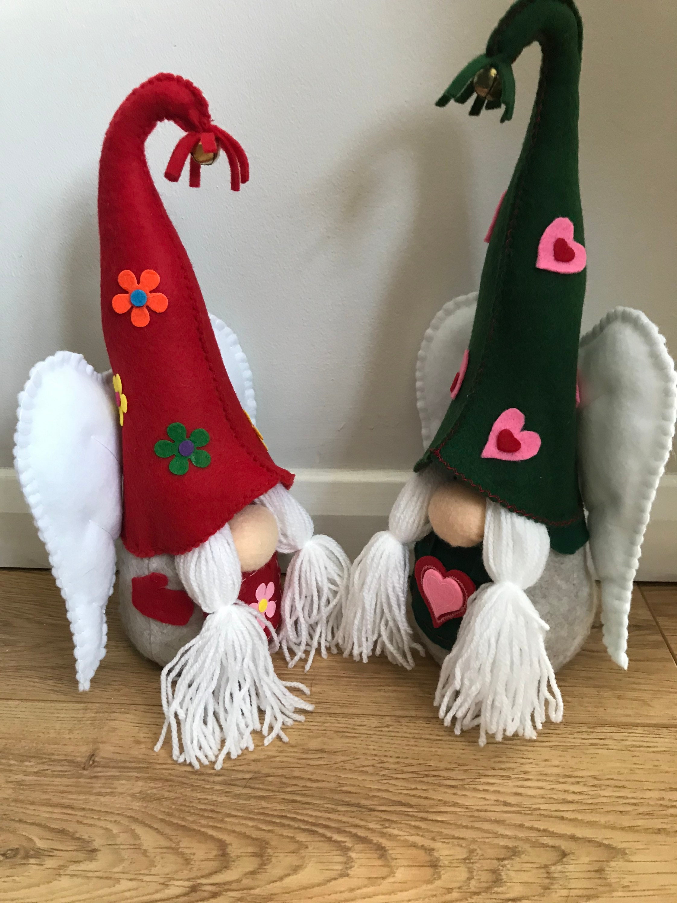 Flower Angel & Love Angel Gonks Gnomes | Etsy