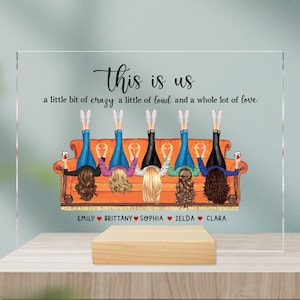 Personalized Birthday Gifts for Women Friend Friendship Relationship  Spiritual Gifts under 10 Dollars Inspirational Plaques Farewell Presents  Small