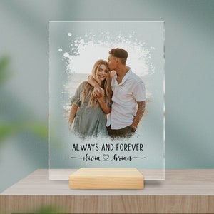 Valentines Day Gift For Him, Personalized Gifts For Boyfriend, Custom Photo Plaque, Anniversary Gifts For Her, Couple Acrylic Plaque