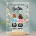 Personalized Besties Acrylic Plaque - Best Idea For Best Friends - Besties Are We And Forever We Will Be main image 0
