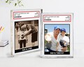 Personalized Fathers Day Gift For Dad, Father Day Card Style Acrylic Block, Baseball Dad Gift, Custom Photo Acylic Block, Gift For Husband