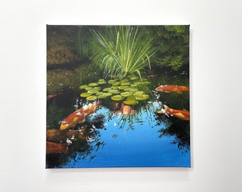 Pond Acrylic painting on canvas