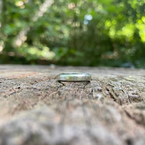Sterling Silver Pinky / Midi  Ring - Stacking Rings - Hammered Ring - Recycled Sterling Silver