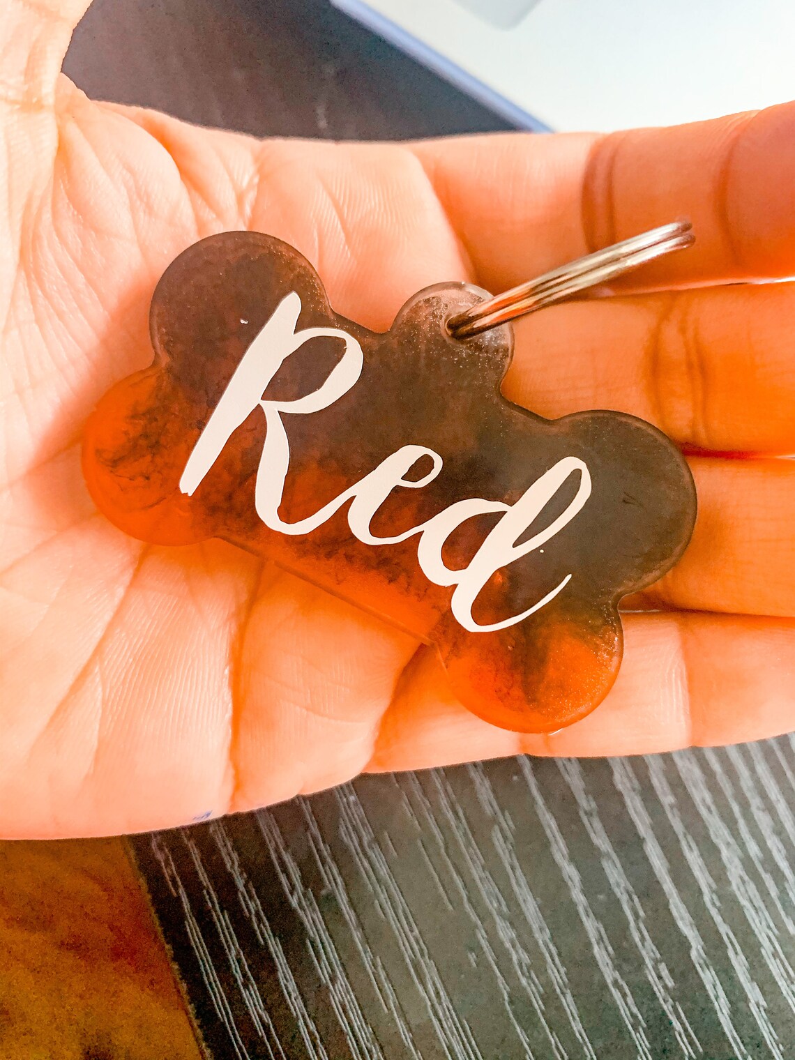 Personalized Epoxy Resin Dog Tags Etsy