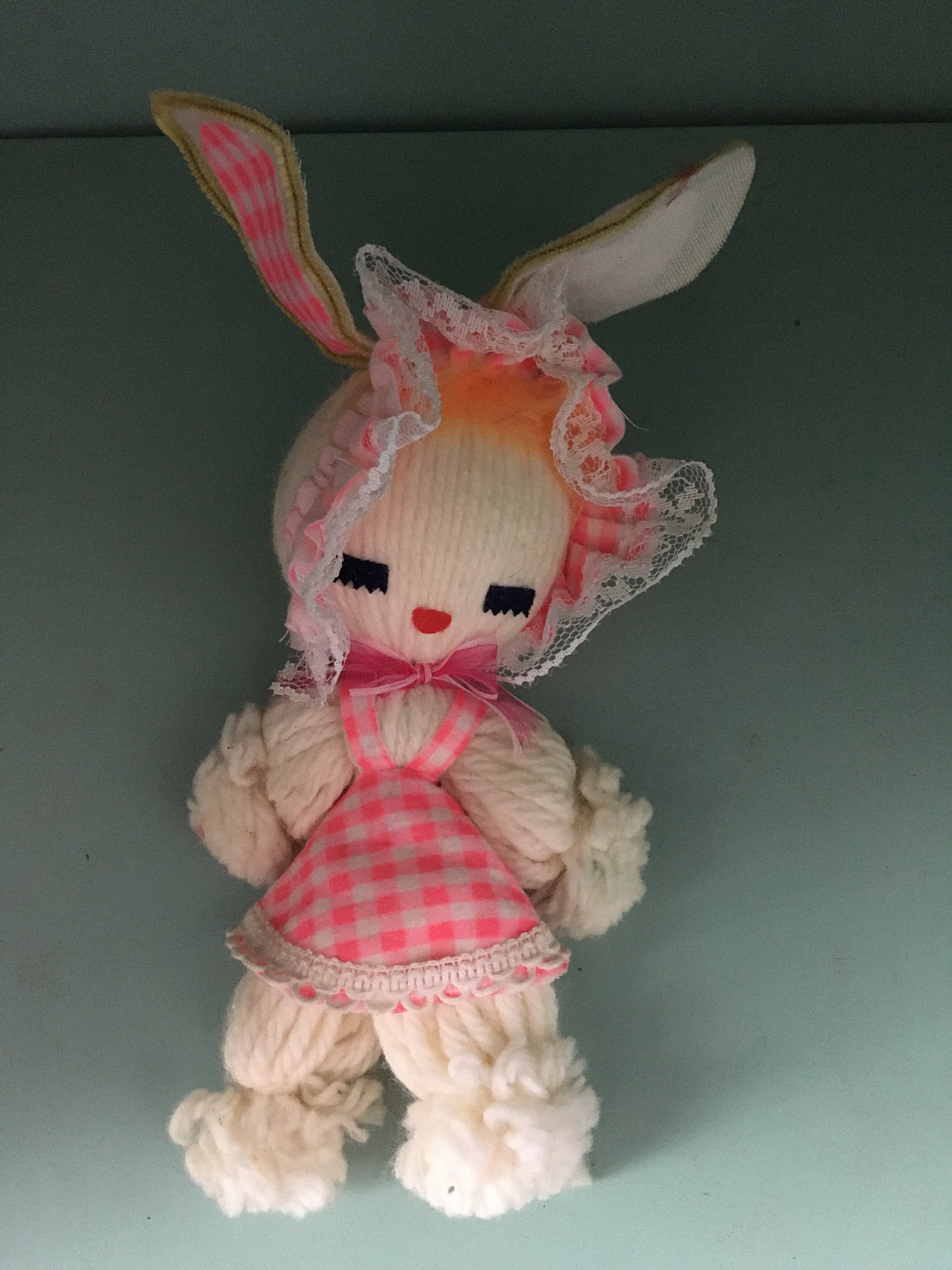 Vintage Bunny Doll Etsy