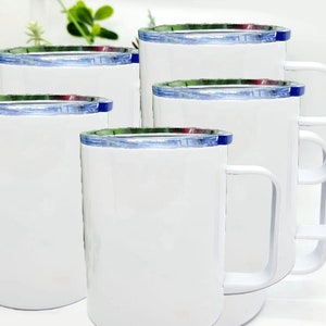 Conde Premium Sublimation Mugs Bulk Blank Ceramic Mug White, Sublimation  Mugs 15oz (Case of 24)