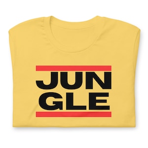 Jungle Music T-shirt Drum & bass dnb muziek rave festival dj VK nia archives raver DJ hedex edm elektronisch danscadeau aanwezig trending kopen